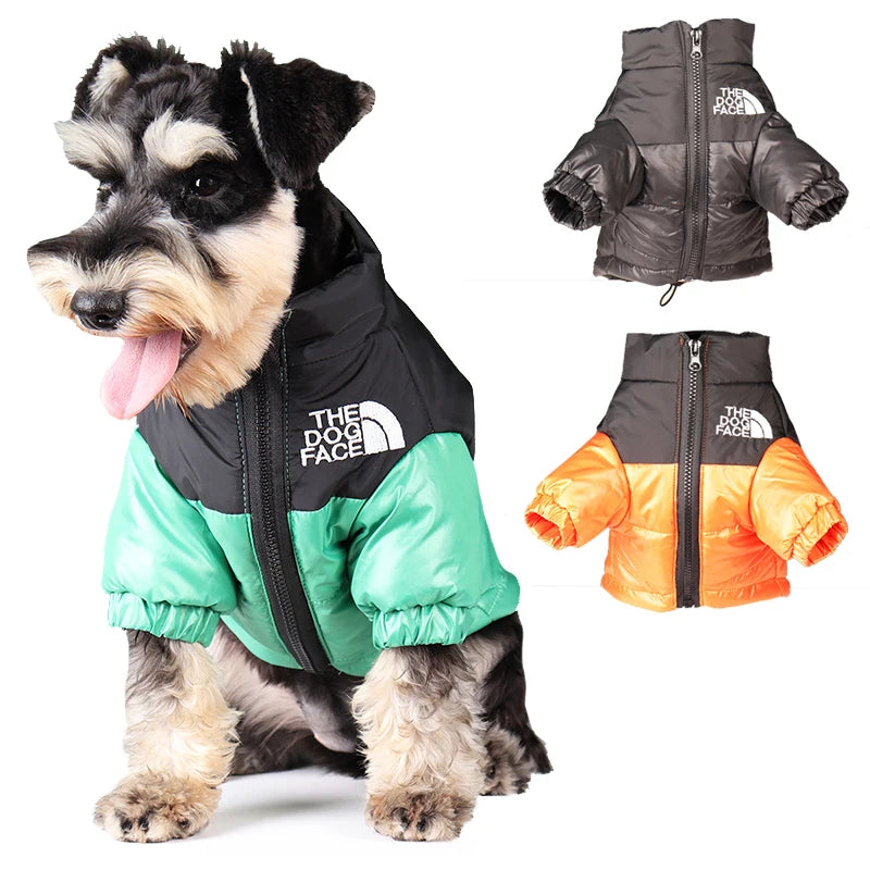 Chaqueta de invierno para perros Happy Pets LS, con cierre y forro cálido, adecuada para mantener a tu perro abrigado en invierno.
